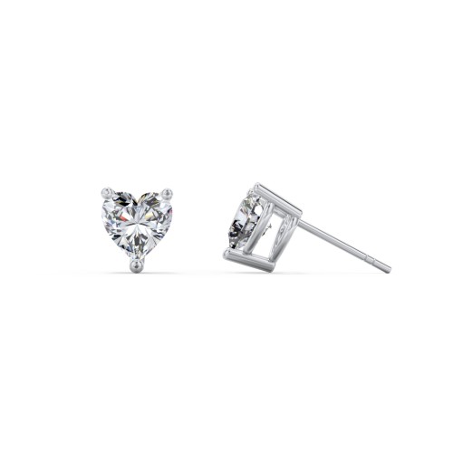 Heart Stud Earrings