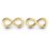 Classic Infinity Earrings – 10K Yellow Gold