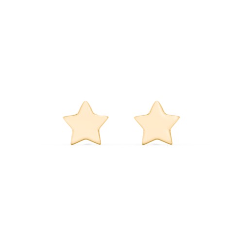Star Shaped Stud Earrings