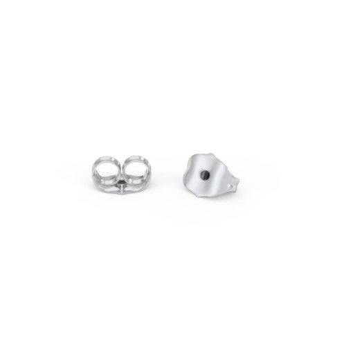 Lightning Bolt Shape Stud Earrings – Sterling Silver