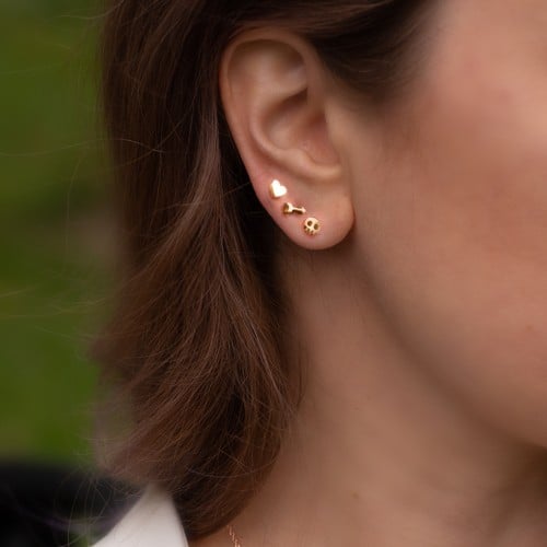 Cloud Shape Stud Earrings