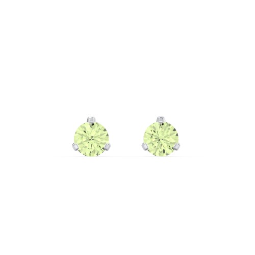 Birthstone Martini Stud Earrings