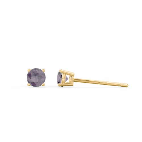 Classic Birthstone Stud Earrings