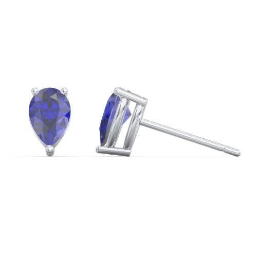 Classic Pear Cut Stud Earrings