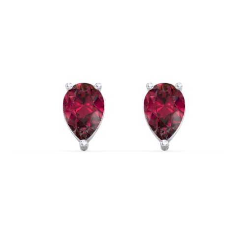 Classic Pear Cut Stud Earrings