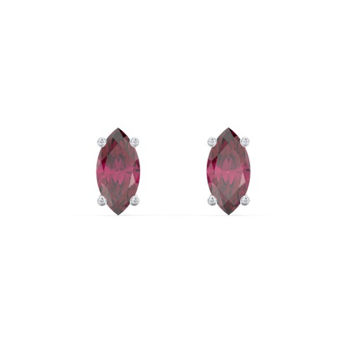 Classic Marquise Cut Stud Earrings