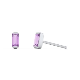 Classic Baguette Cut Stud Earrings