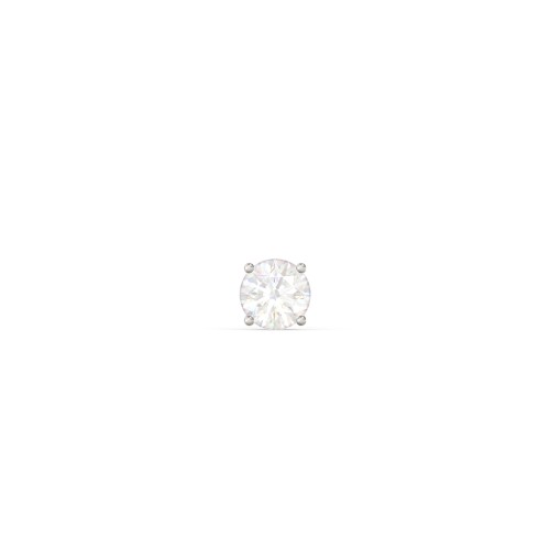 4 Prong Classic Diamond Single Stud - 0.15 ct. tw. – 14K White Gold with Lab Diamond