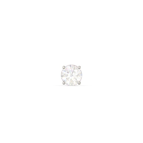4 Prong Classic Diamond Single Stud - 0.25 ct. tw. – 14K White Gold with Lab Diamond