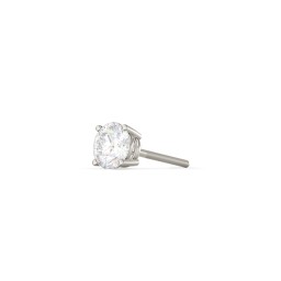 4 Prong Classic Diamond Single Stud - 0.375 ct. tw.