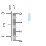 Petite Enameled Bar Stud Earrings - Light Blue – 18K Gold Plated Silver