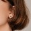 Classic Dome Stud Earrings – 14K Gold Plated Silver