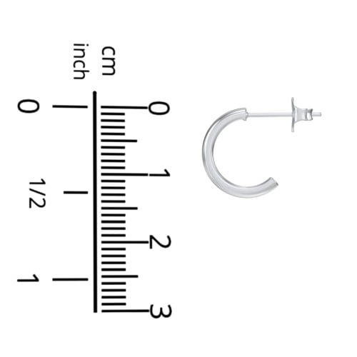 Classic Small Open Hoop Studs