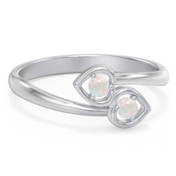 Double Heart Bypass Ring