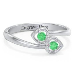 Double Heart Bypass Ring