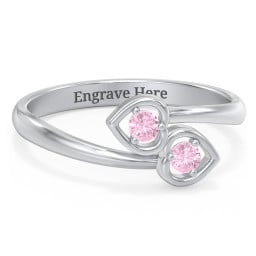 Double Heart Bypass Ring