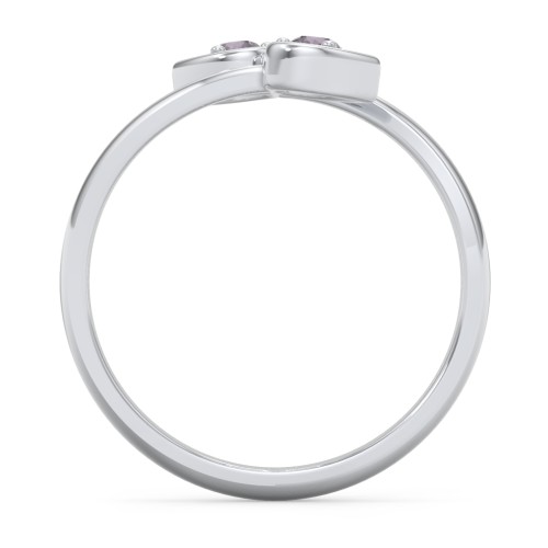 Double Heart Bypass Ring