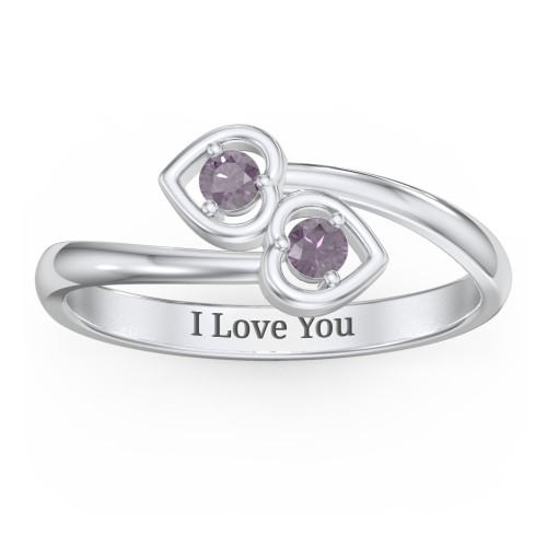 Double Heart Bypass Ring