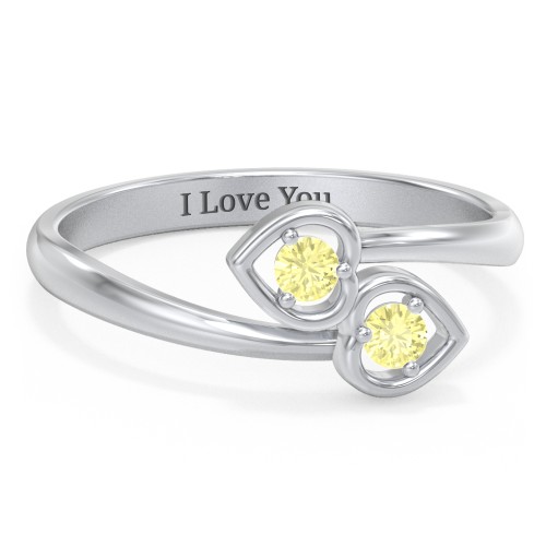 Double Heart Bypass Ring