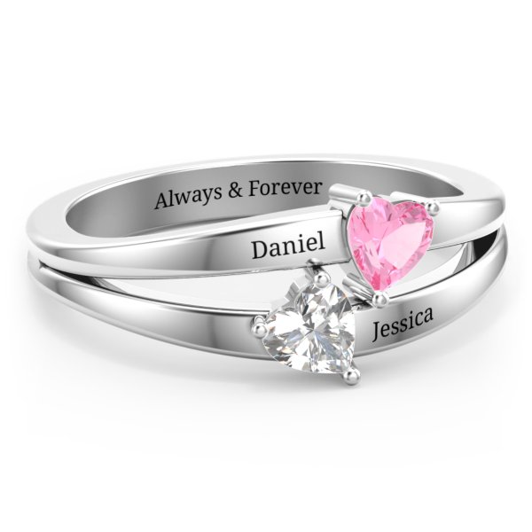 Promise Ring For Your Girlfriend Personalized by you Jewlr