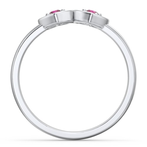 Kissing Hearts Ring