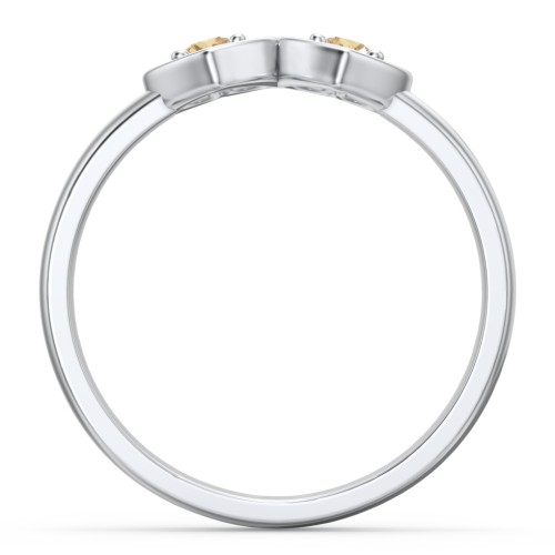 Kissing Hearts Ring