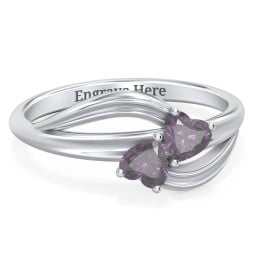 A "Couple" of Hearts Ring