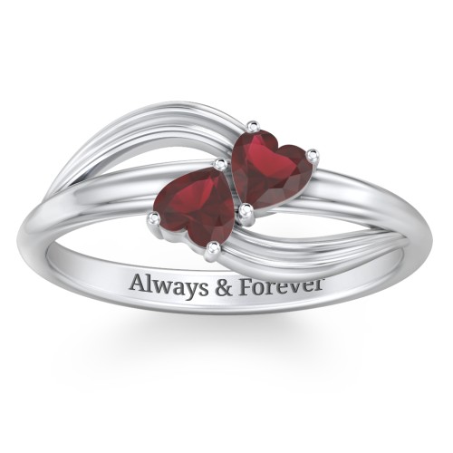 A "Couple" of Hearts Ring