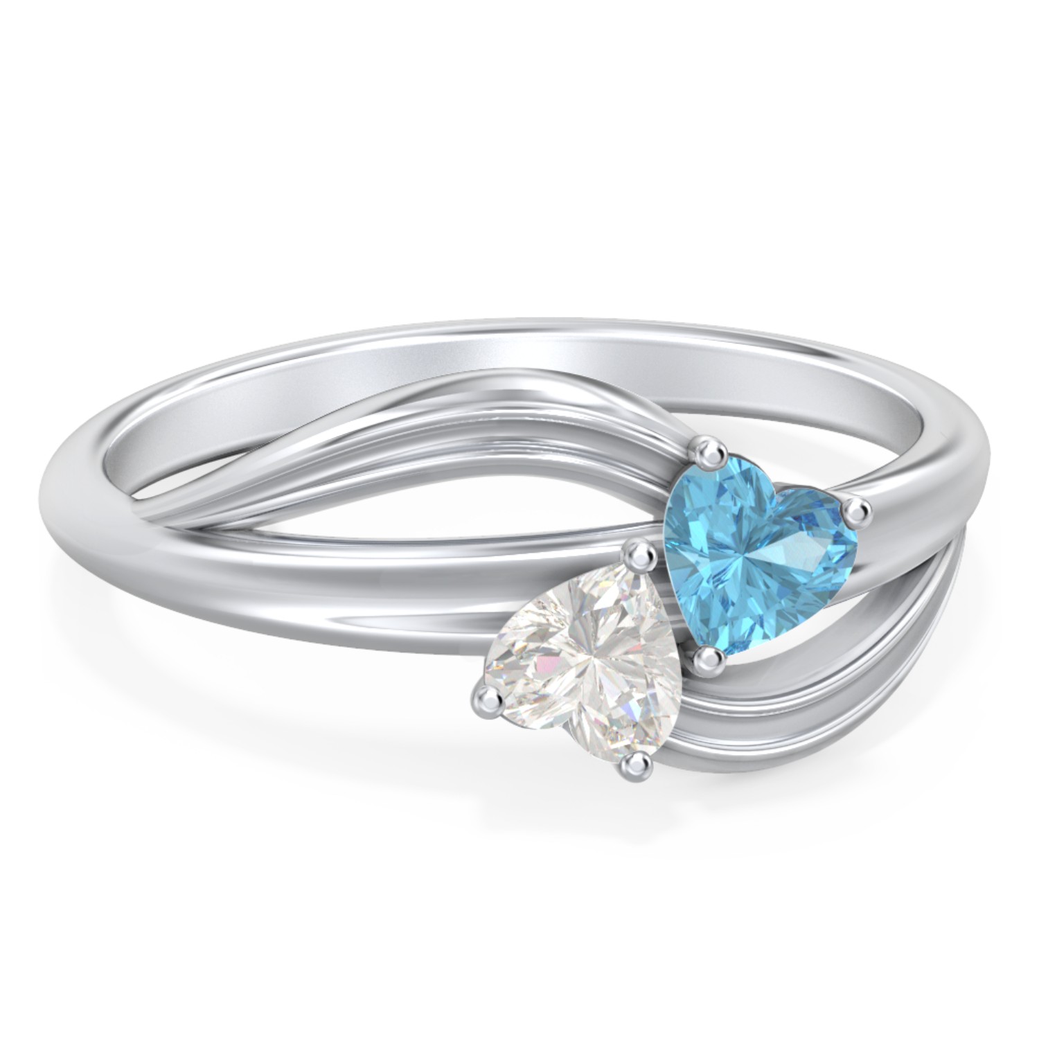 A "Couple" of Hearts Ring