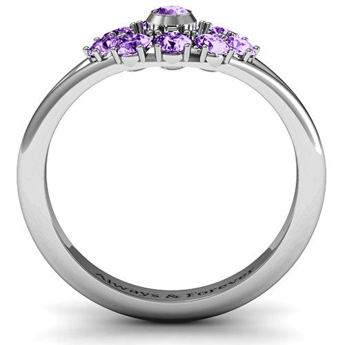 3 to 10 Stone "Solar" Ring