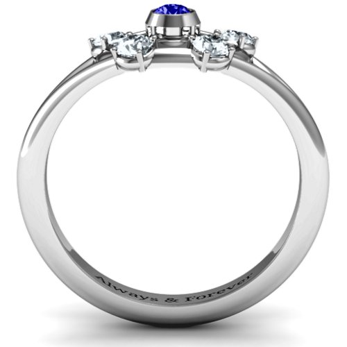 3 to 10 Stone "Solar" Ring