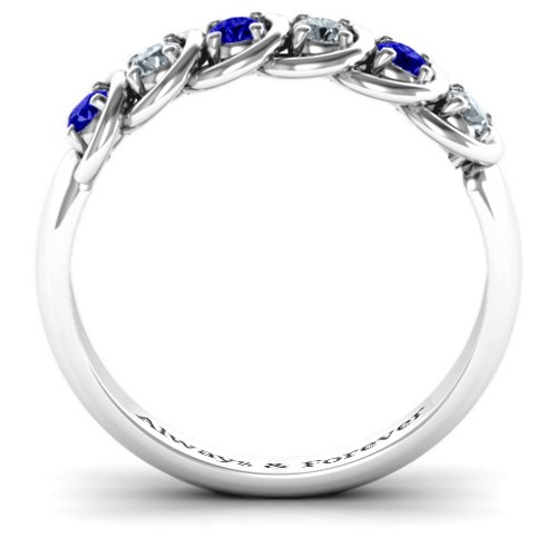 6 to 9 Stones in Halo Ring