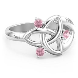 Siobhán Celtic Knot Ring