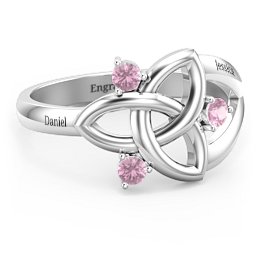 Siobhán Celtic Knot Ring