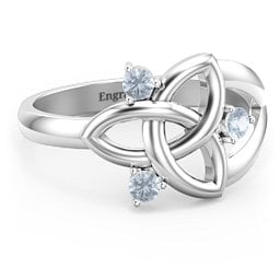 Siobhán Celtic Knot Ring