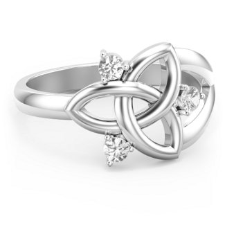 Siobhán Celtic Knot Ring