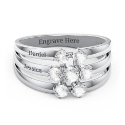 Spidra' Round Center Ring