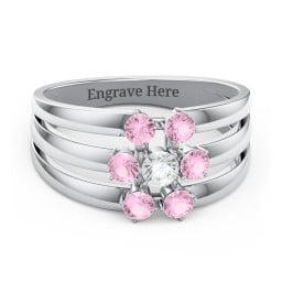 Spidra' Round Center Ring