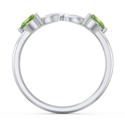 Two Hearts to Infinity Ring