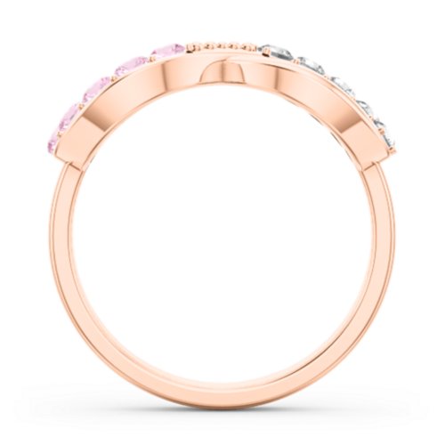 Birthstone Infinity Accent Ring