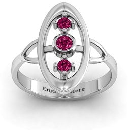 "Soulful Window" Ring