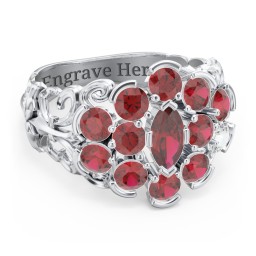 Bunches of Love Ring