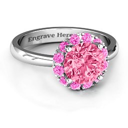 Victoria Single Halo Ring