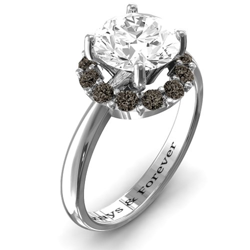 Victoria Single Halo Ring