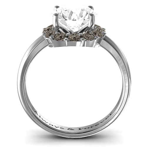 Victoria Single Halo Ring