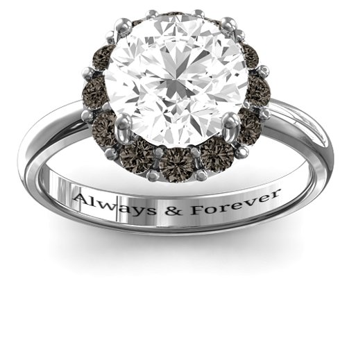 Victoria Single Halo Ring