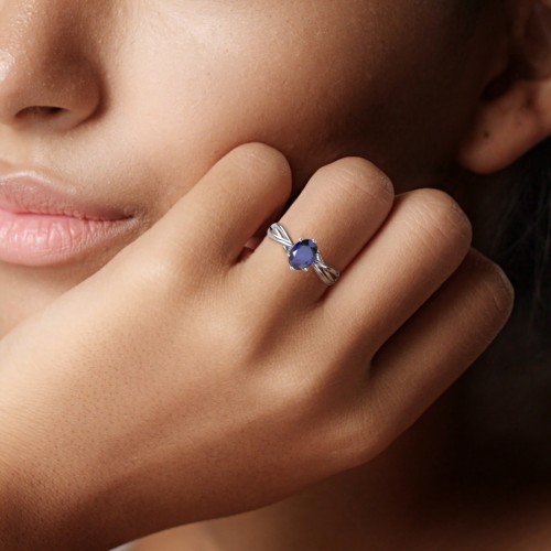 Passion Twist Ring – 10K Rose Gold with Fancy Pink Premium Zirconia