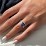 Oval Cut Gemstone Ring with Twisted Band and Accents – 18K Gold Plated Silver with Citrine and Amethyst Premium Zirconia