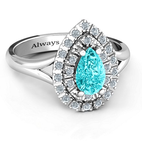 Cleopatra Double Halo Ring