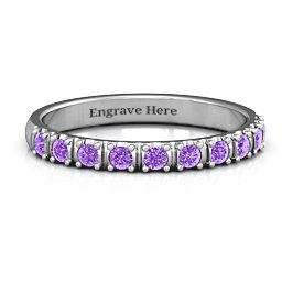 Magical Affinity Ring in 925 Sterling Silver with Amethyst